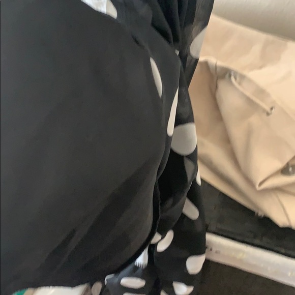 BNWT FashionMia floor length Med polka dot dress - Picture 4 of 4